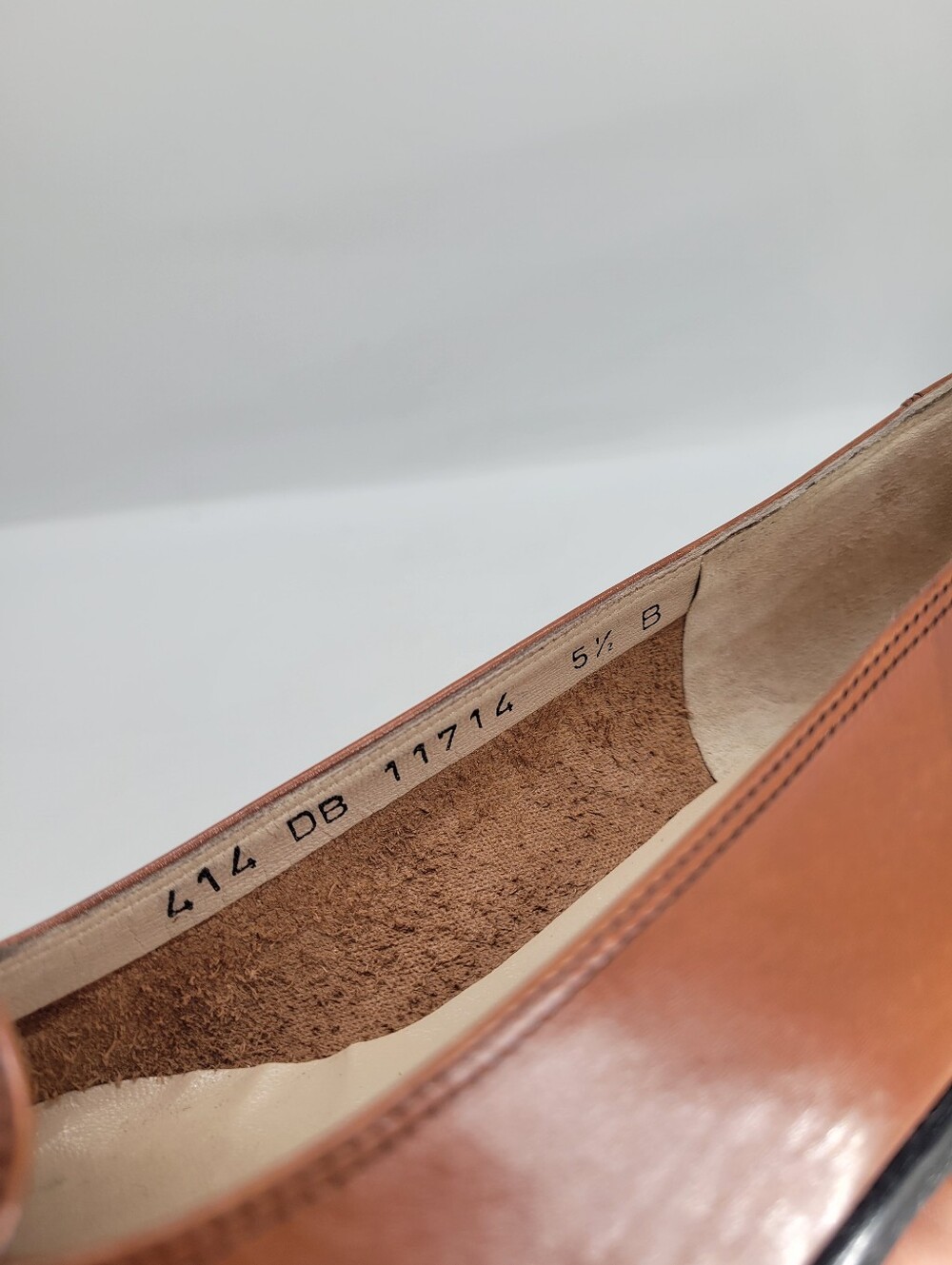 Salvatore Ferragamo Womens Loafers Cognac Brown Leather Tassel Flats Shoes 5.5 B - Picture 6 of 10